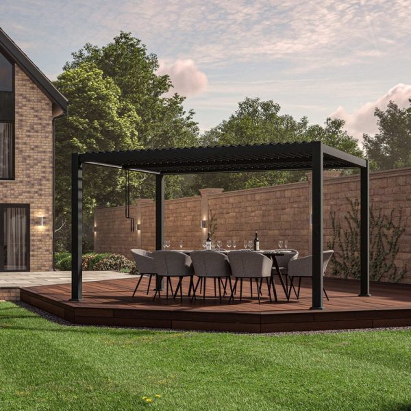 Como Freestanding Manual Pergola - Variable Sizes & Options