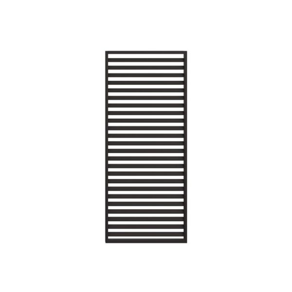 Como Pergola Single Louvre Panel (Three needed to create a full wall) - Grey, To fit within 3m side