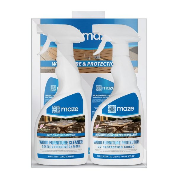 Wood Garden Furniture Cleaning & Protector Kit