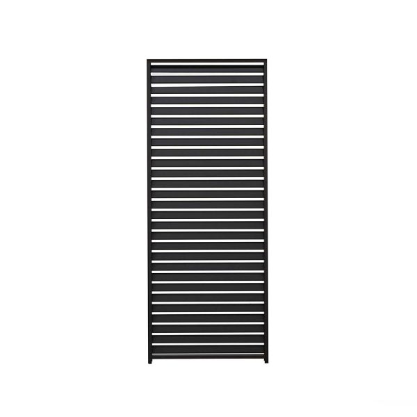 Single 1m Aluminium Fixed Louvered Side Wall Panel - ideal for 3m Nova Titan Pergola