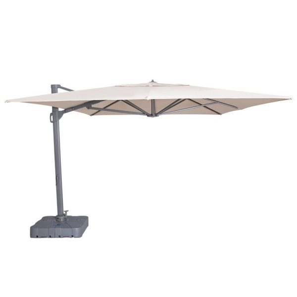 Artemis 3m x 4m Rectangular Rotating Cantilever Parasol
