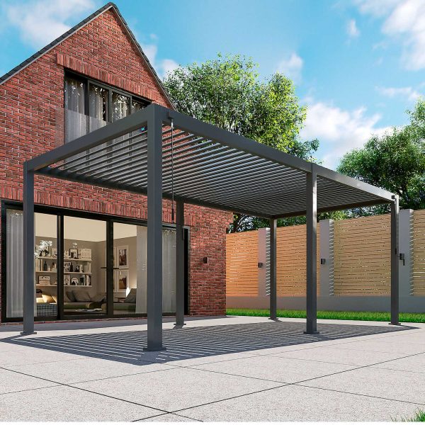 Titan Freestanding 6m x 3m Aluminium Pergola